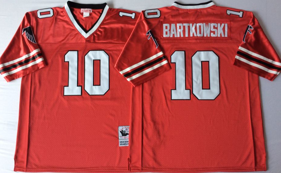 NCAA Men Atlanta Falcons Red #10 BARTKOWSKI->ncaa teams->NCAA Jersey